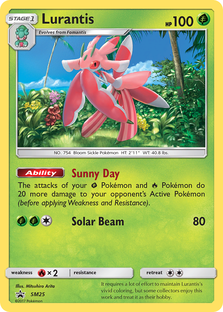 Lurantis (SM25) [Sun & Moon: Black Star Promos] | Gear Gaming Bentonville