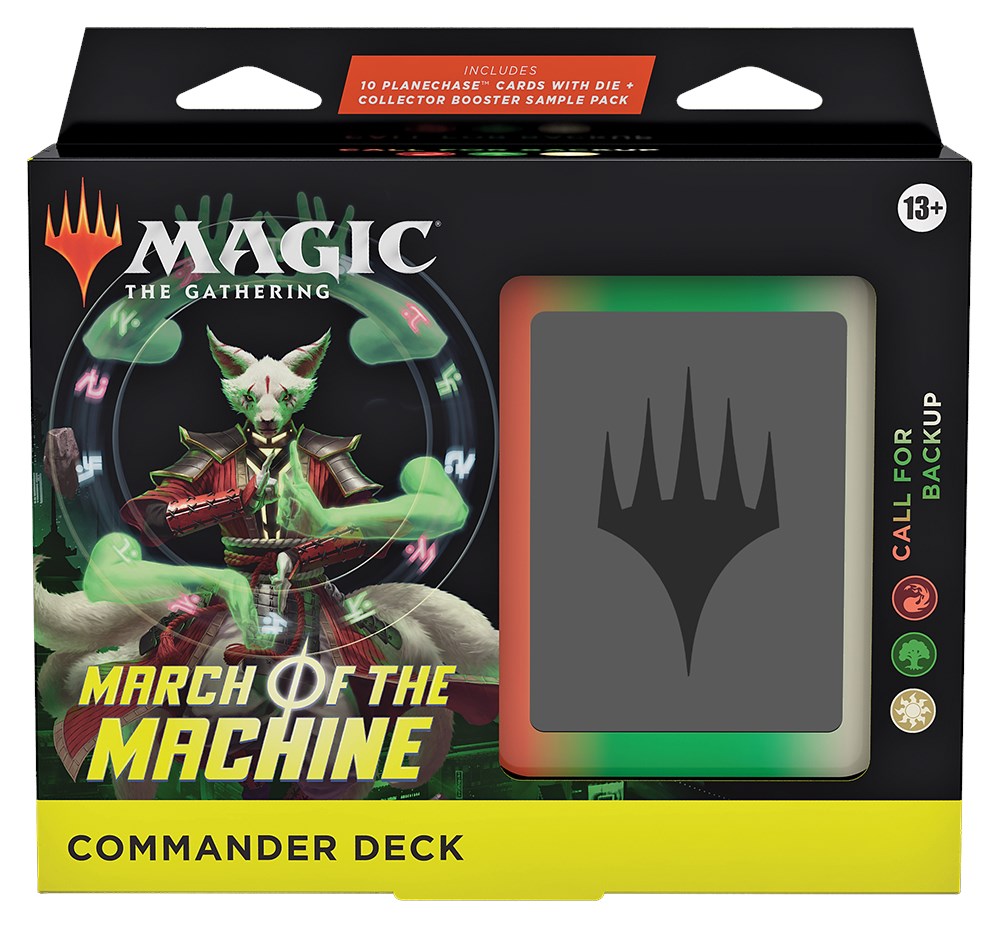 March of the Machine - Commander Deck (Call For Backup) | Gear Gaming Bentonville