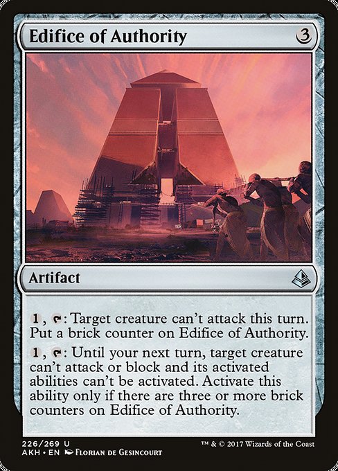 Edifice of Authority [Amonkhet] | Gear Gaming Bentonville