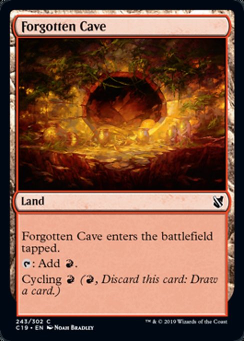 Forgotten Cave [Commander 2019] | Gear Gaming Bentonville