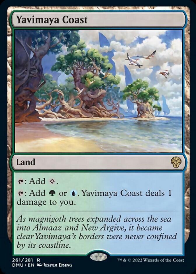 Yavimaya Coast [Dominaria United] | Gear Gaming Bentonville