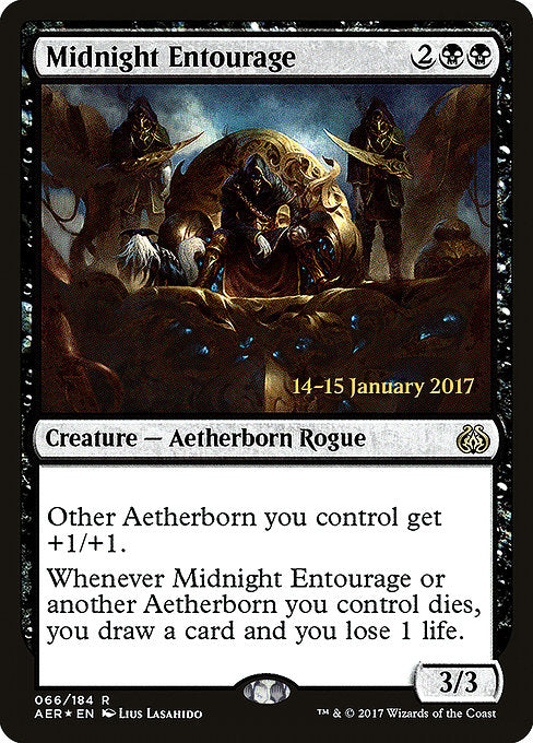 Midnight Entourage [Prerelease Cards] | Gear Gaming Bentonville