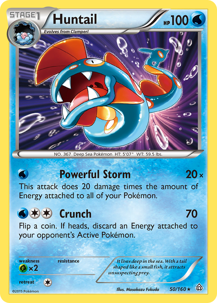 Huntail (50/160) [XY: Primal Clash] | Gear Gaming Bentonville