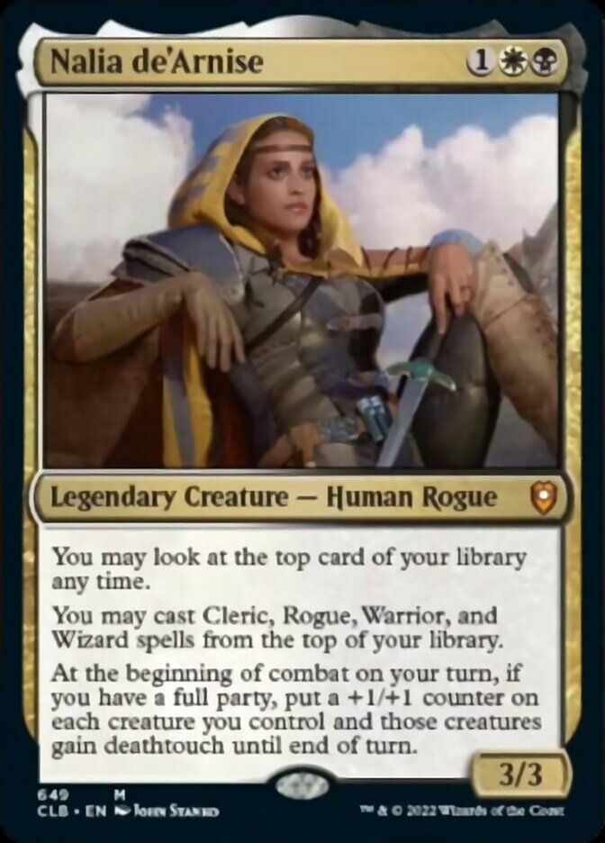 Nalia de'Arnise [Commander Legends: Battle for Baldur's Gate] | Gear Gaming Bentonville