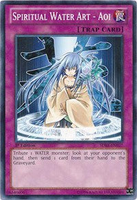 Spiritual Water Art - Aoi [Structure Deck: Realm of the Sea Emperor] [SDRE-EN037] | Gear Gaming Bentonville