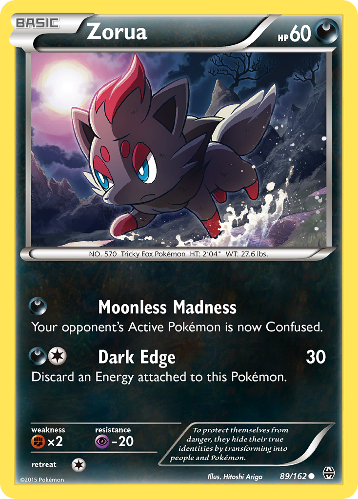 Zorua (89/162) [XY: BREAKthrough] | Gear Gaming Bentonville