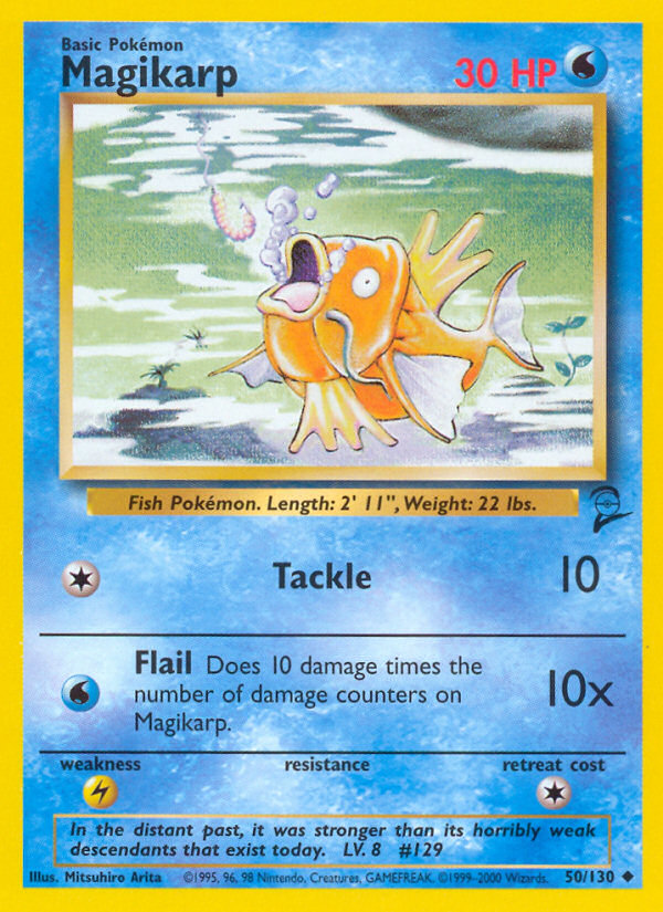 Magikarp (50/130) [Base Set 2] | Gear Gaming Bentonville