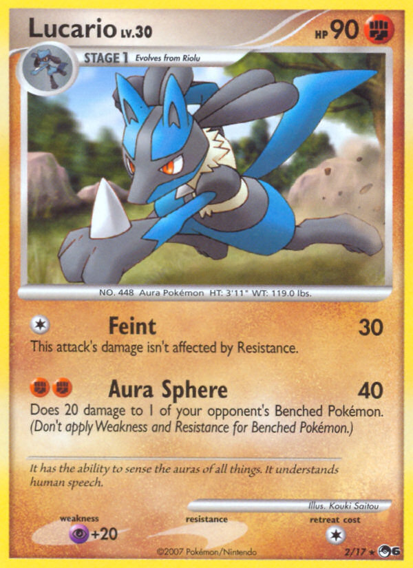 Lucario (2/17) [POP Series 6] | Gear Gaming Bentonville