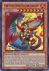 Fire King High Avatar Garunix [Structure Deck: Onslaught of the Fire Kings] [SDOK-EN001] | Gear Gaming Bentonville