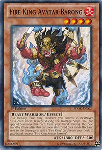 Fire King Avatar Barong [Structure Deck: Onslaught of the Fire Kings] [SDOK-EN002] | Gear Gaming Bentonville