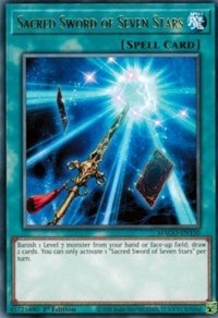 Sacred Sword of Seven Stars [MAGO-EN150] Rare | Gear Gaming Bentonville