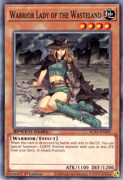 Warrior Lady of the Wasteland [SGX1-ENE05] Common | Gear Gaming Bentonville