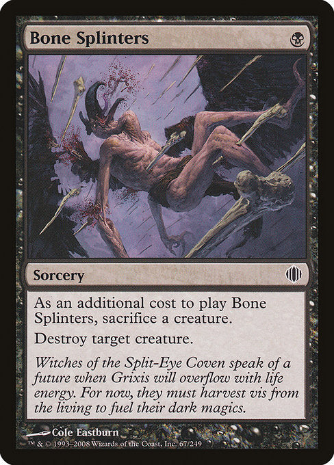 Bone Splinters [Shards of Alara] | Gear Gaming Bentonville