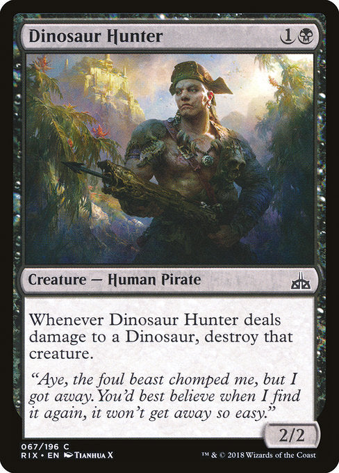 Dinosaur Hunter [Rivals of Ixalan] | Gear Gaming Bentonville