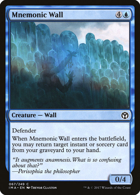 Mnemonic Wall [Iconic Masters] | Gear Gaming Bentonville