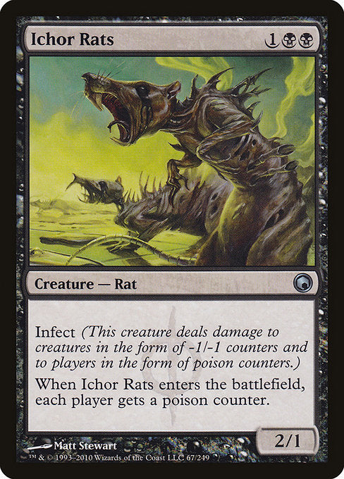 Ichor Rats [Scars of Mirrodin] | Gear Gaming Bentonville