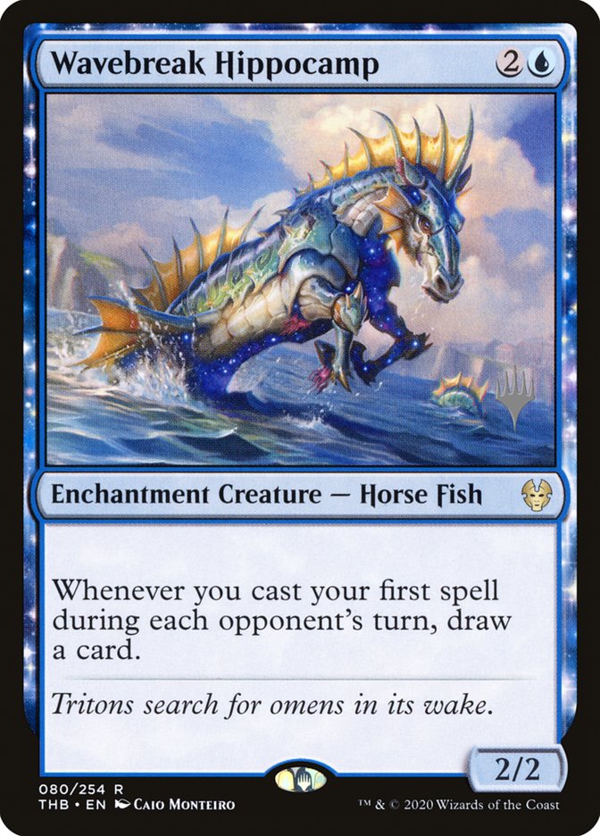 Wavebreak Hippocamp (Promo Pack) [Theros Beyond Death Promos] | Gear Gaming Bentonville