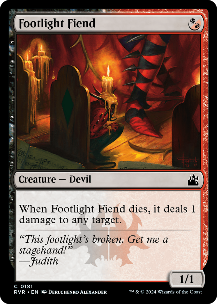 Footlight Fiend [Ravnica Remastered] | Gear Gaming Bentonville