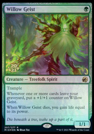 Willow Geist [Innistrad: Midnight Hunt Prerelease Promos] | Gear Gaming Bentonville