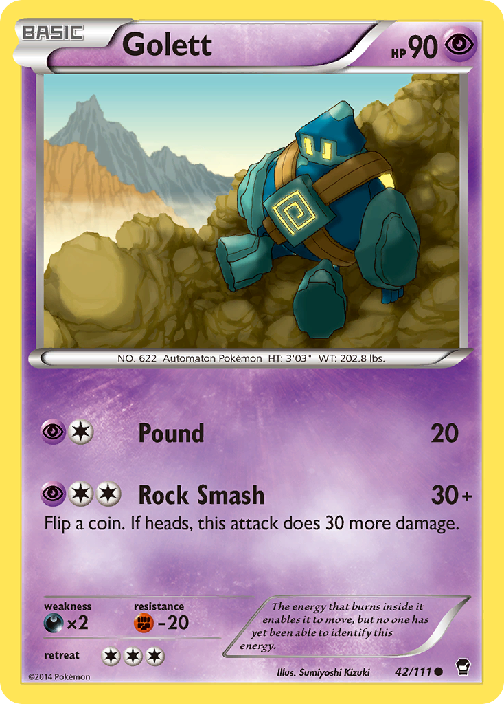 Golett (42/111) [XY: Furious Fists] | Gear Gaming Bentonville