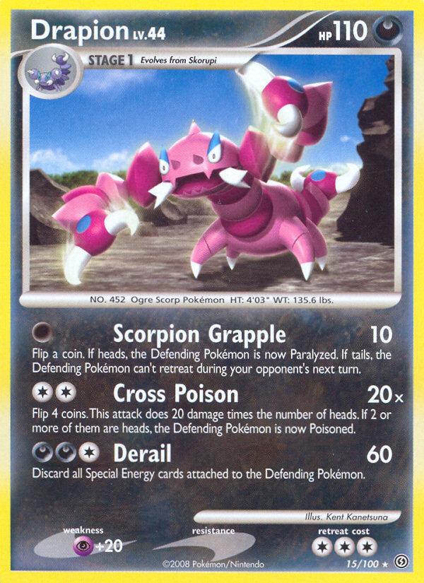 Drapion (15/100) [Diamond & Pearl: Stormfront] | Gear Gaming Bentonville