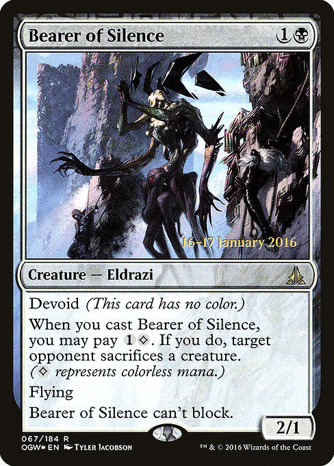 Bearer of Silence [Prerelease Cards] | Gear Gaming Bentonville