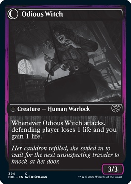 Ragged Recluse // Odious Witch [Innistrad: Double Feature] | Gear Gaming Bentonville