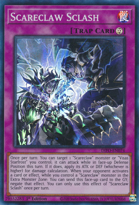 Scareclaw Sclash [DIFO-EN074] Super Rare | Gear Gaming Bentonville