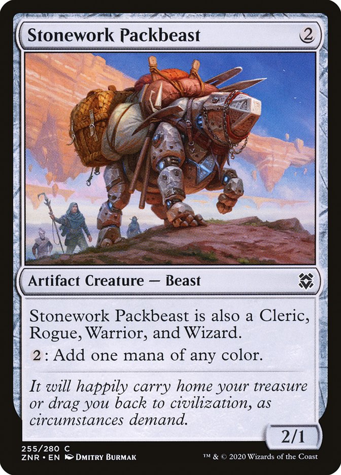 Stonework Packbeast [Zendikar Rising] | Gear Gaming Bentonville