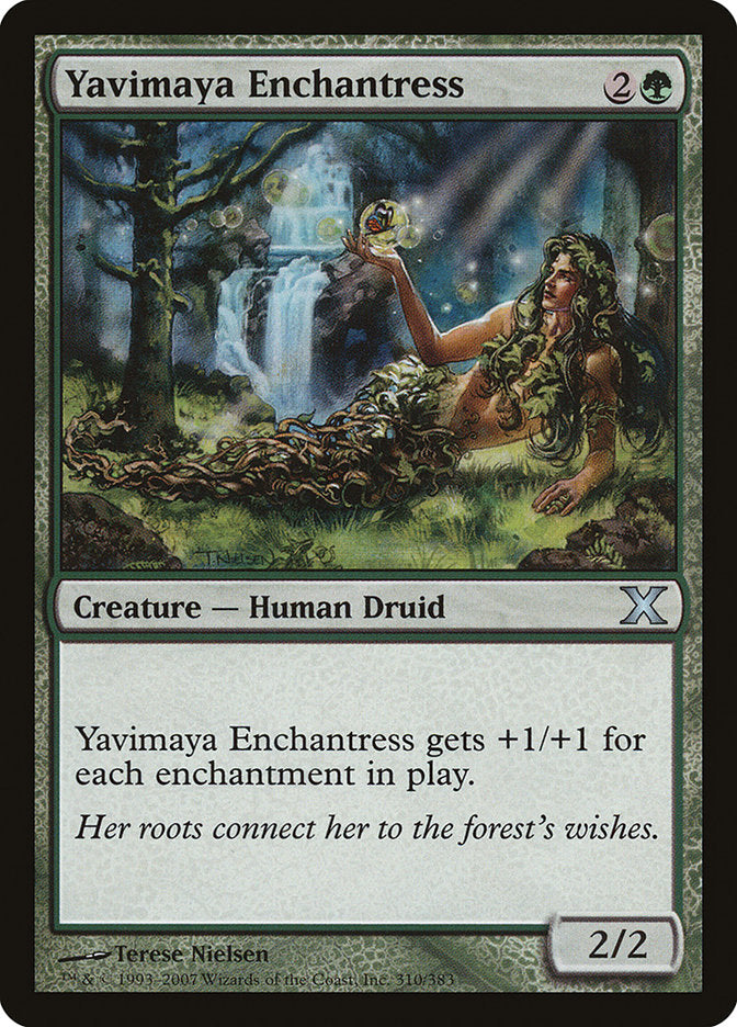 Yavimaya Enchantress [Tenth Edition] | Gear Gaming Bentonville