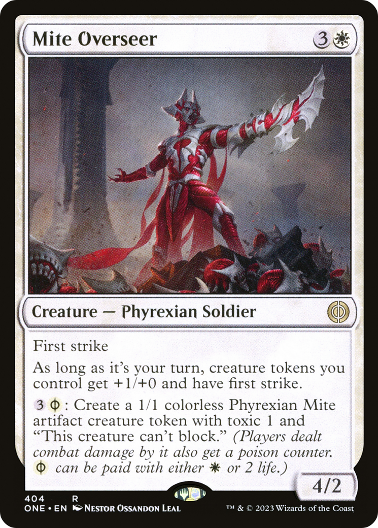 Mite Overseer [Phyrexia: All Will Be One] | Gear Gaming Bentonville