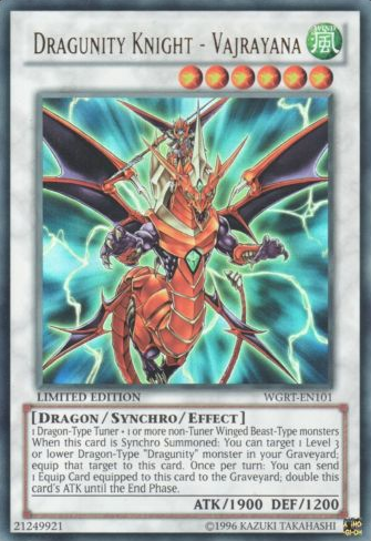 Dragunity Knight - Vajrayana [WGRT-EN101] Ultra Rare | Gear Gaming Bentonville