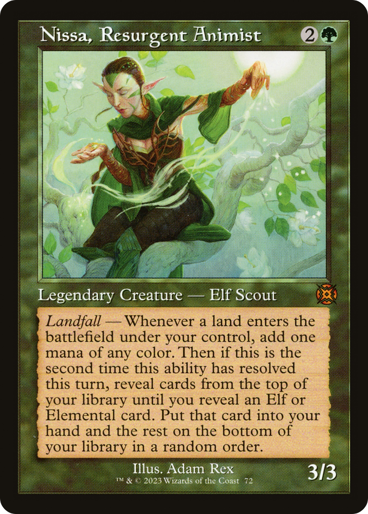 Nissa, Resurgent Animist (Retro) [March of the Machine: The Aftermath] | Gear Gaming Bentonville