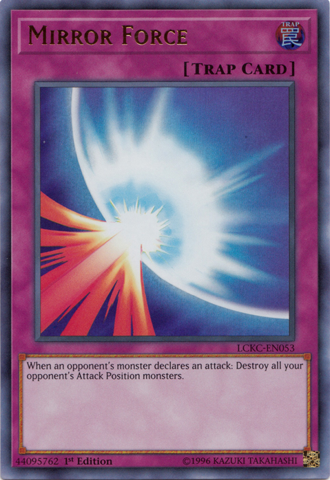 Mirror Force [LCKC-EN053] Ultra Rare | Gear Gaming Bentonville