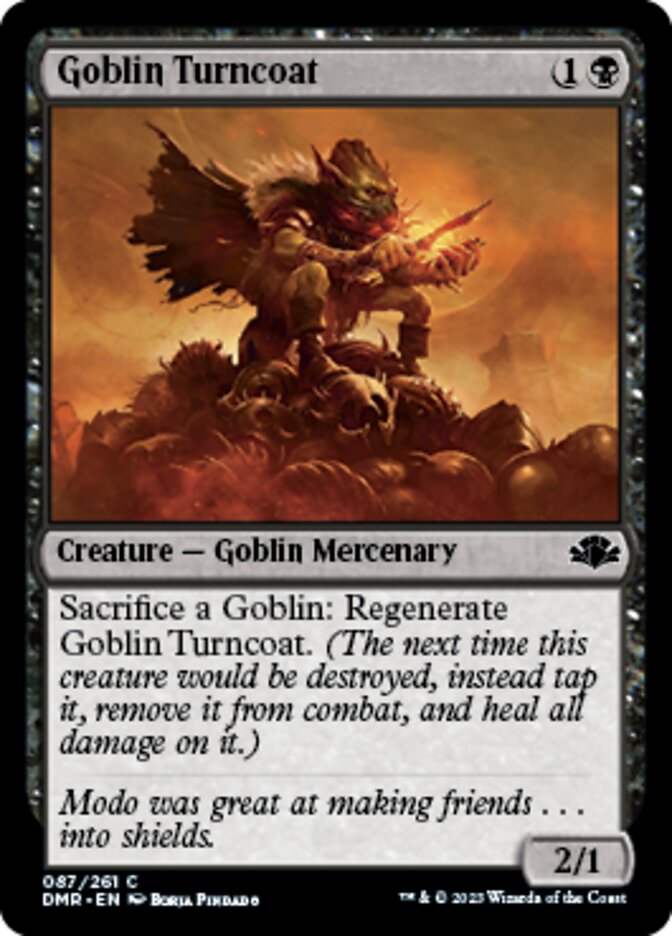 Goblin Turncoat [Dominaria Remastered] | Gear Gaming Bentonville