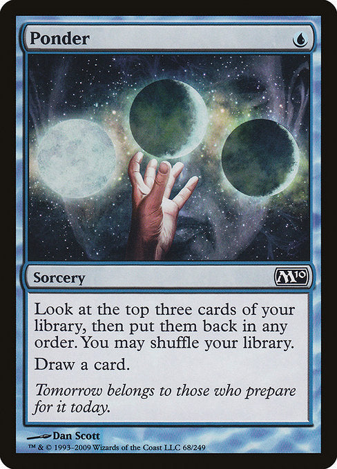 Ponder [Magic 2010 (M10)] | Gear Gaming Bentonville