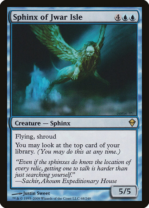 Sphinx of Jwar Isle [Zendikar] | Gear Gaming Bentonville