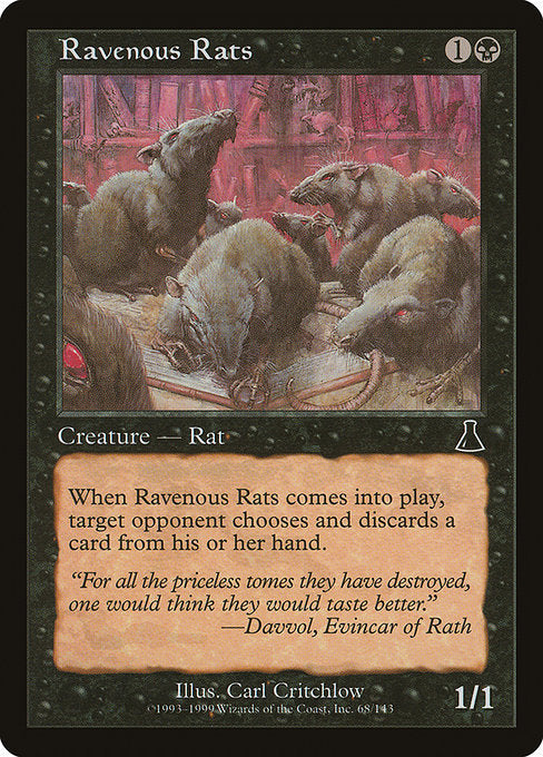 Ravenous Rats [Urza's Destiny] | Gear Gaming Bentonville