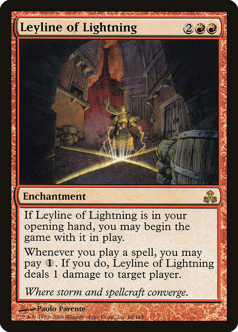 Leyline of Lightning [Guildpact] | Gear Gaming Bentonville