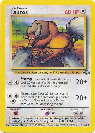 Tauros (47/64) [Jungle Unlimited] | Gear Gaming Bentonville