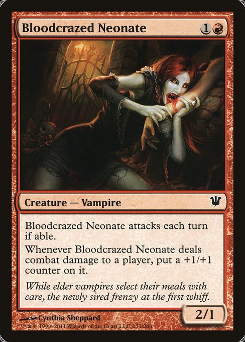 Bloodcrazed Neonate [Innistrad] | Gear Gaming Bentonville