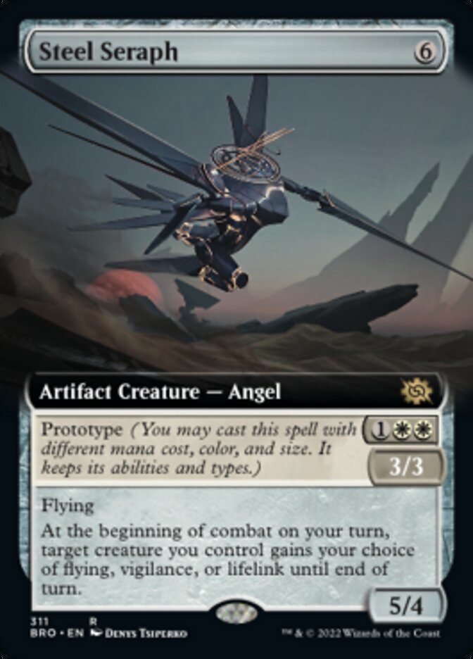 Steel Seraph (Extended Art) [The Brothers' War] | Gear Gaming Bentonville