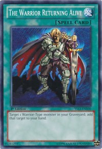The Warrior Returning Alive [Super Starter: V for Victory] [YS13-EN030] | Gear Gaming Bentonville