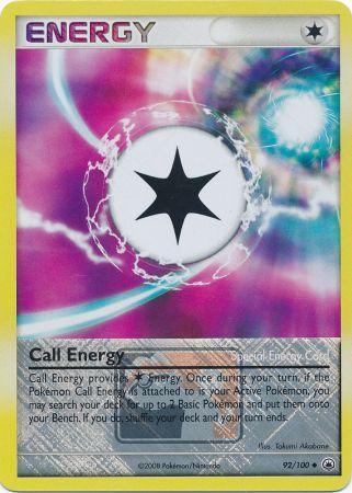 Call Energy (92/100) (League Promo) [Diamond & Pearl: Majestic Dawn] | Gear Gaming Bentonville