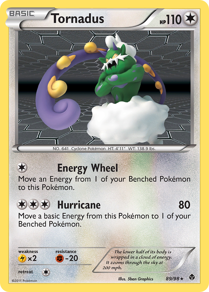 Tornadus (89/98) [Black & White: Emerging Powers] | Gear Gaming Bentonville