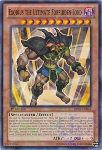 Exodius the Ultimate Forbidden Lord [Battle Pack 2: War of the Giants] [BP02-EN063] | Gear Gaming Bentonville