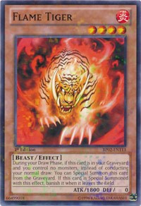 Flame Tiger [Battle Pack 2: War of the Giants] [BP02-EN113] | Gear Gaming Bentonville