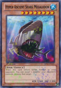 Hyper-Ancient Shark Megalodon [Battle Pack 2: War of the Giants] [BP02-EN121] | Gear Gaming Bentonville