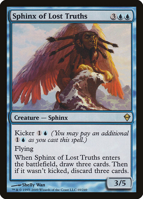 Sphinx of Lost Truths [Zendikar] | Gear Gaming Bentonville