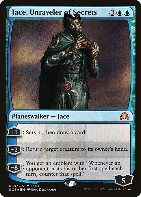 Jace, Unraveler of Secrets SDCC 2016 EXCLUSIVE [Media Promos] | Gear Gaming Bentonville